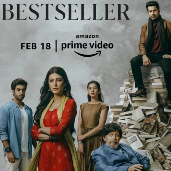 Shruti Haasan Shared Poster Of Her Upcoming Web series ‘Bestseller’ with Mithun Chakraborty